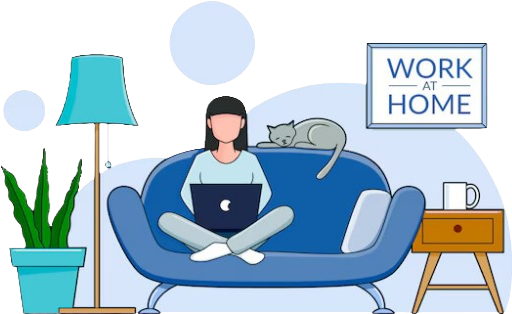 Work From Home Background